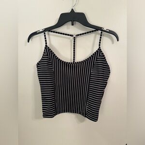 Victoria’s Secret On Point Essential Striped Workout Active Tank Top